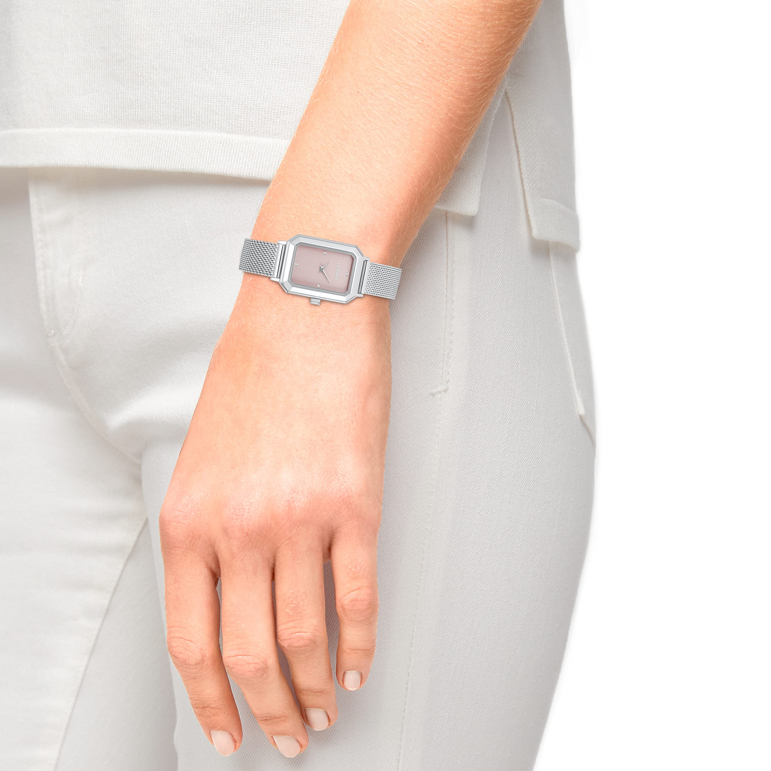 s.Oliver Damen Analog Quarz Uhr mit Leder Armband