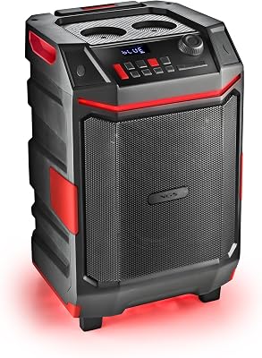Wild Bash - Coluna portátil compatível com tecnologia Bluetooth de 300W
