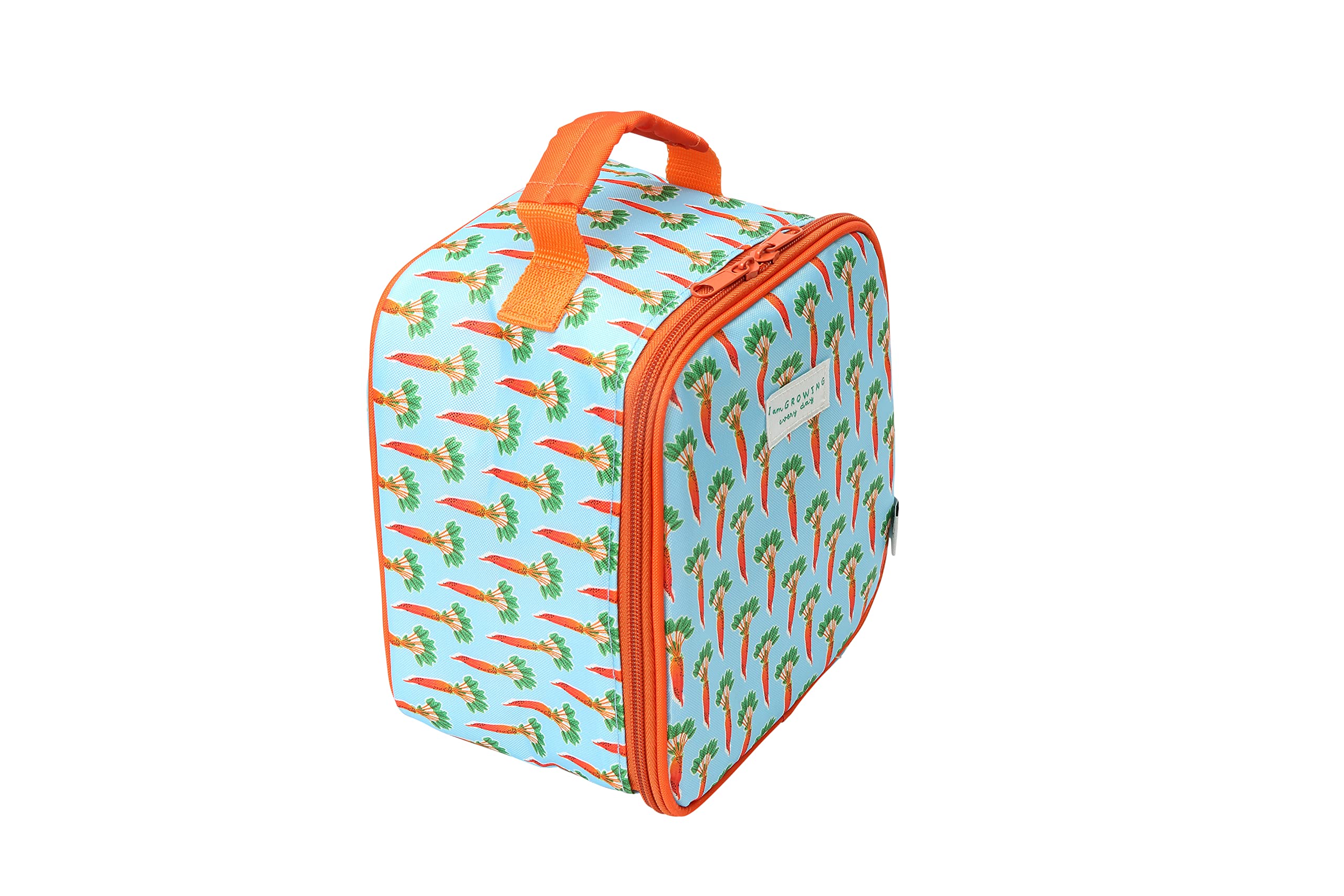 RHS by Dexam Home Grown Carrots RPET Lunch Bag - Blue