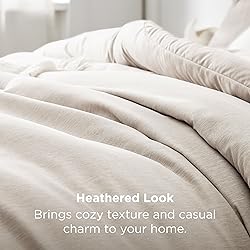 Bedsure Queen Comforter Set - Beige Comforter Queen