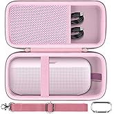 co2CREA Hard Travel Case Replacement for Bose New SoundLink Flex 2nd Gen/Bose SoundLink Flex Bluetooth Portable Speaker (Petal Pink Case)