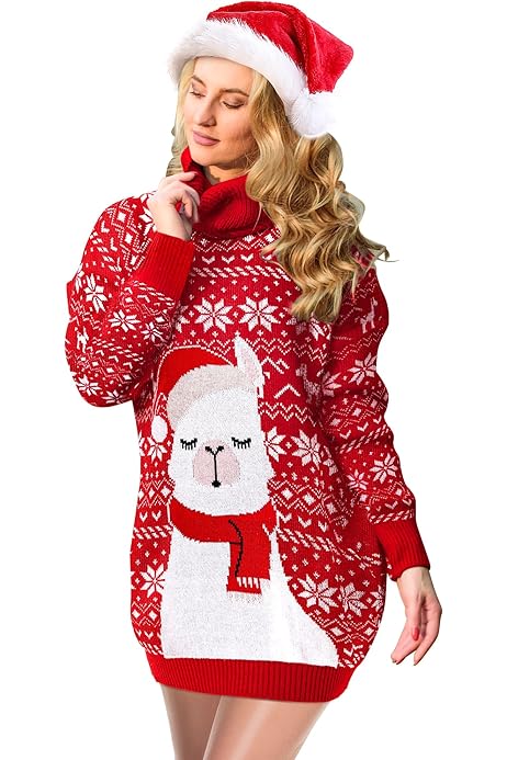 Clothing Women's Light Up Ugly Christmas Sweater Clothing