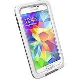 Lifeproof FRĒ Case for Galaxy S5 - Retail Packaging - White/Clear/Gray