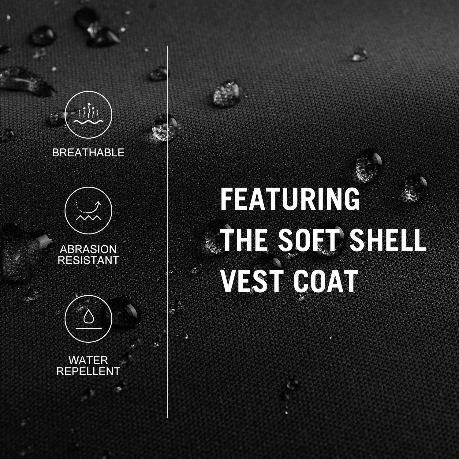 BALEAF Women's Lightweight Vest Softshell Sleeveless Jacket Windproof Stand Collar with Zipper Pockets Running Hiking Golf: Sports & Outdoors
