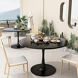 Recaceik Modern Round Dining Table, 42.1'' Tulip