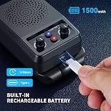 LEKATO Guitar Amp Portable 5W Mini Amp with Bluetooth Effects view 4