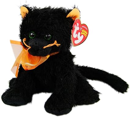 ty beanie black cat