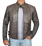 Distressed Leather Jacket Men - Genuine Lambskin Mens Leather Jackets