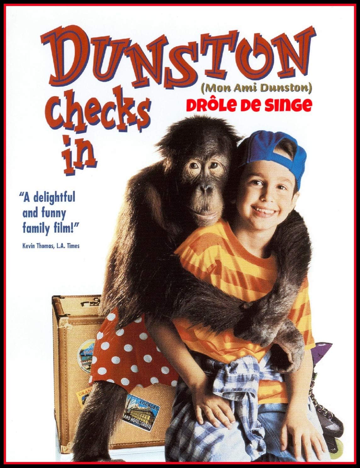 Drole De Singe Dunston Checks In Mon Ami Dunston English French 1996 Widescreen Full Screen Regie Au Quebec Cover Bilingue Amazon Ca Eric Lloyd Graham Sack Jason Alexander Faye Dunaway Ken Kwapis Dvd