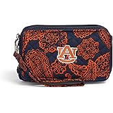 Vera Bradley Cotton Collegiate All in One Crossbody Purse with RFID Protection (Multiple Teams Available)