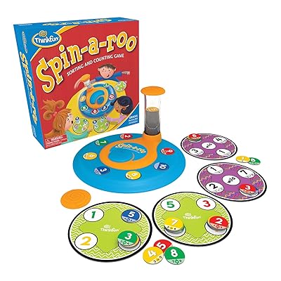 Spin-a-roo Counting and Sorting Board Game