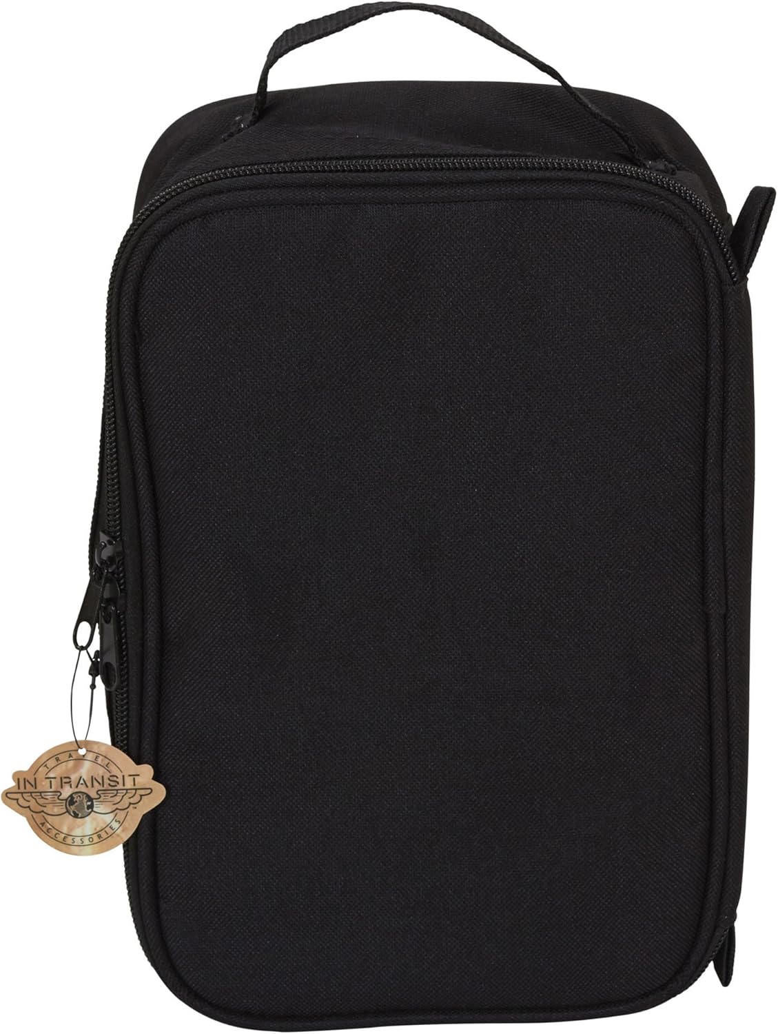 Household Essentials 6706 Grooming Toiletry Travel Bag Organizer for Men and Women, Black, Pack of 1: Home & Kitchen