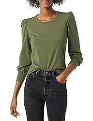 Amazon Essentials Women's Long-Sleeve Crewneck