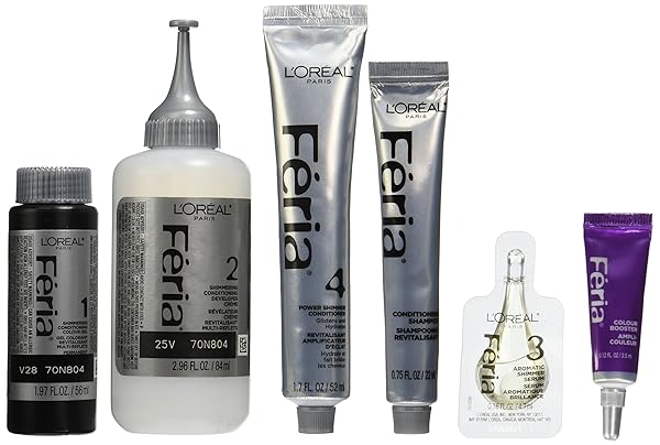 L’OREAL PARIS HAIR COLOR FERIA MULTI-FACETED SHIMMERING COLOR, POWER MIDNIGHT VIOLET
