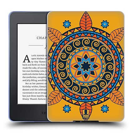 Amazon Com Head Case Designs Mustard Indian Monograms Soft Gel