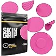 Skin Grip Freestyle Libre 2 Sensor Covers & Lingo CGM – Waterproof and Sweatproof Adhesive for 10-15 Days, Pre-Cut Medical Tape, Continuous Glucose Monitor Patch – 20 Pack, Pink