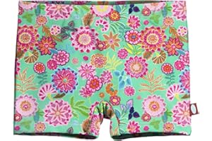 CITY THREADS Made in USA Girls' Swimming Suit Bottom Boy Short UPF50+ Sun Protection for Beach Pool Summer Fun