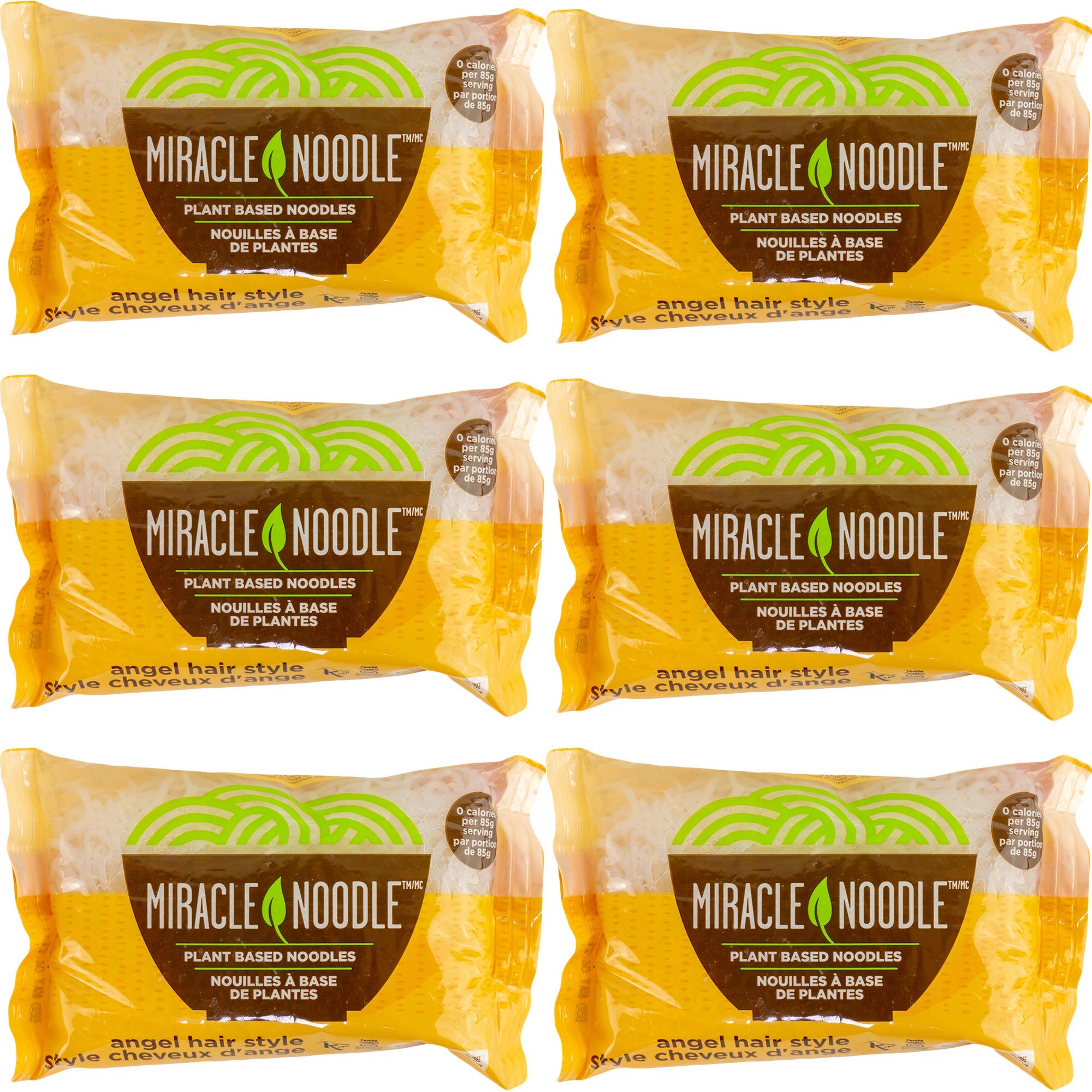 Miracle Noodle Shirataki Angel Hair Pasta, GlutenFree, Zero Carb, Keto