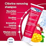 TRISWIM Chlorine Removal Shampoo Vegan After Swim Hair Care Lychee Mango 250ml view 2