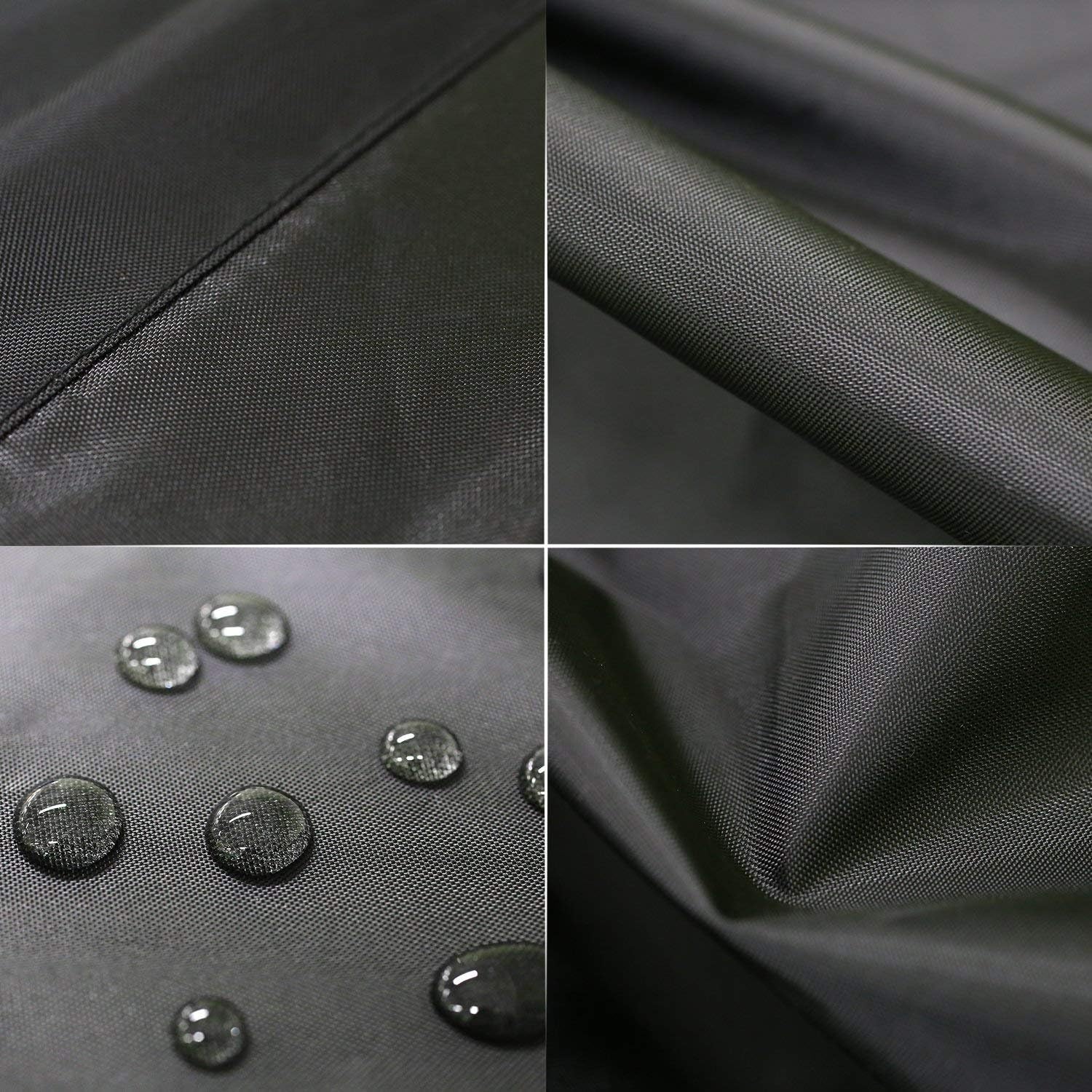 Deck Box Covers Waterproof Durable to Protect Large Deck Boxes 62" L x 30" D x 28" H Black: Garden & Outdoor