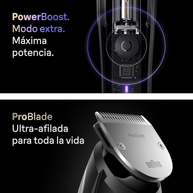 Recortadora de Barba Hombre Series 9, BT9545n, Titanio