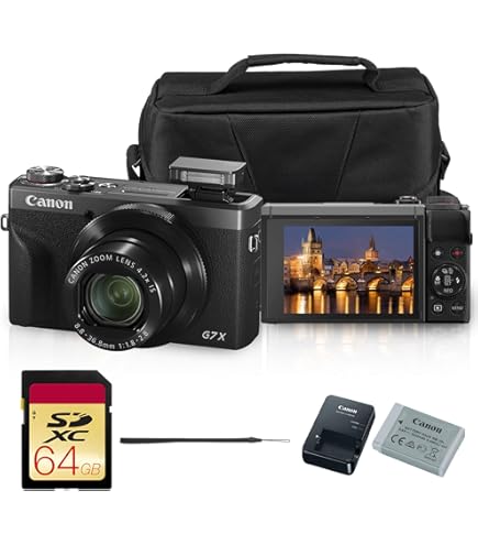 Amazon.com : Canon PowerShot G7 X Mark II Digital Camera w