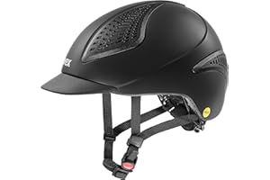 uvex exxential III MIPS - Lightweight Unisex Riding Helmet - Individual Size Adjustment