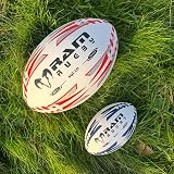 Ram Rugby Mini Rugby Ball Size 1 Air Filled or Softee Red or Blue view 5