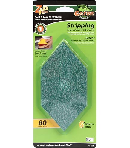 Gator Zip XL 9-1/2 in. L x 3-1/2 in. W 120 Grit Medium Aluminum