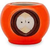 South Park Kenny Face Sculpted Ceramic Mini Mug | Small Coffee Cup For Espresso, Cappuccinos, and Beverages | Holds 3 Ounces