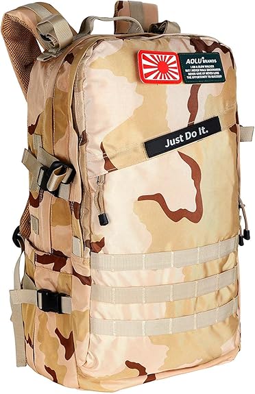 Amazon 登山バッグ 防水 バッグパック 50l大容量 ファスナー リュックサック ハイキング用 ハイキング キャンプ アウトドア 防災 軽量 通勤 遠足 旅行 Pc収納 イエロー 登山リュック ザック