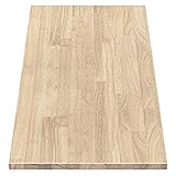 Hevea Unfinished Butcher Block Countertop 48"L x
