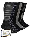 Pembrook Light Compression Socks for Men - 6 Pairs