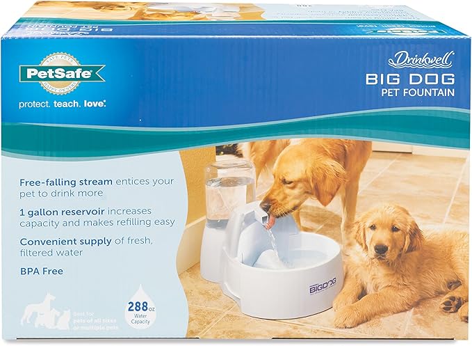 petsafe drinkwell big dog water fountain