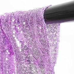 Poise3EHome 2Pcs 2Ft x 8Ft Sequin Backdrop