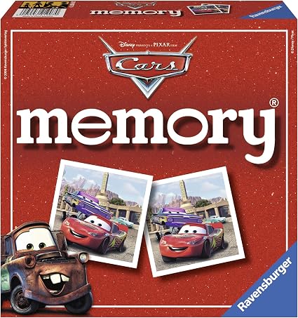 Disney Cars Memory Game: Amazon.co.uk: Toys &amp; Games