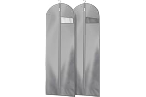 LAZEBOX Garment Bags for Travel and Closet Storage with Zipper
