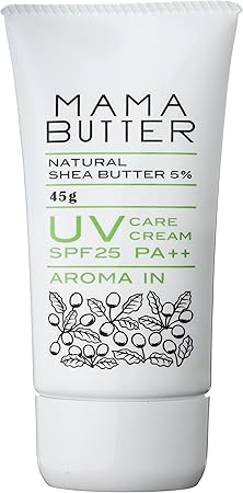 Amazon Co Jp ママバター 無添加 Uv ケアクリーム Spf25 新生児 アロマイン 虫よけハーブ 45g ビューティー