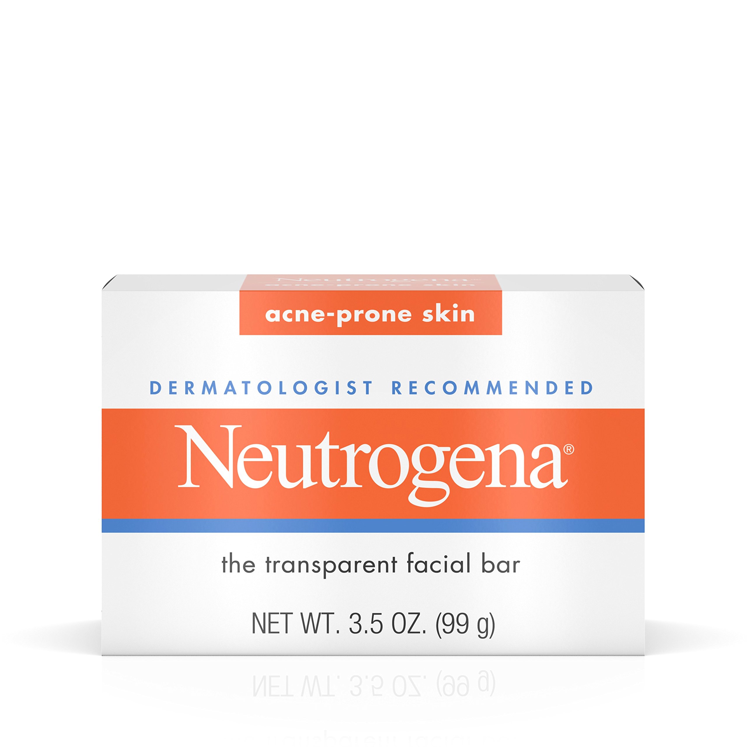 Neutrogena Acne-Prone Facial Bar, 3.5 Ounce Box (103ml) (Pack of 2) โ image 1