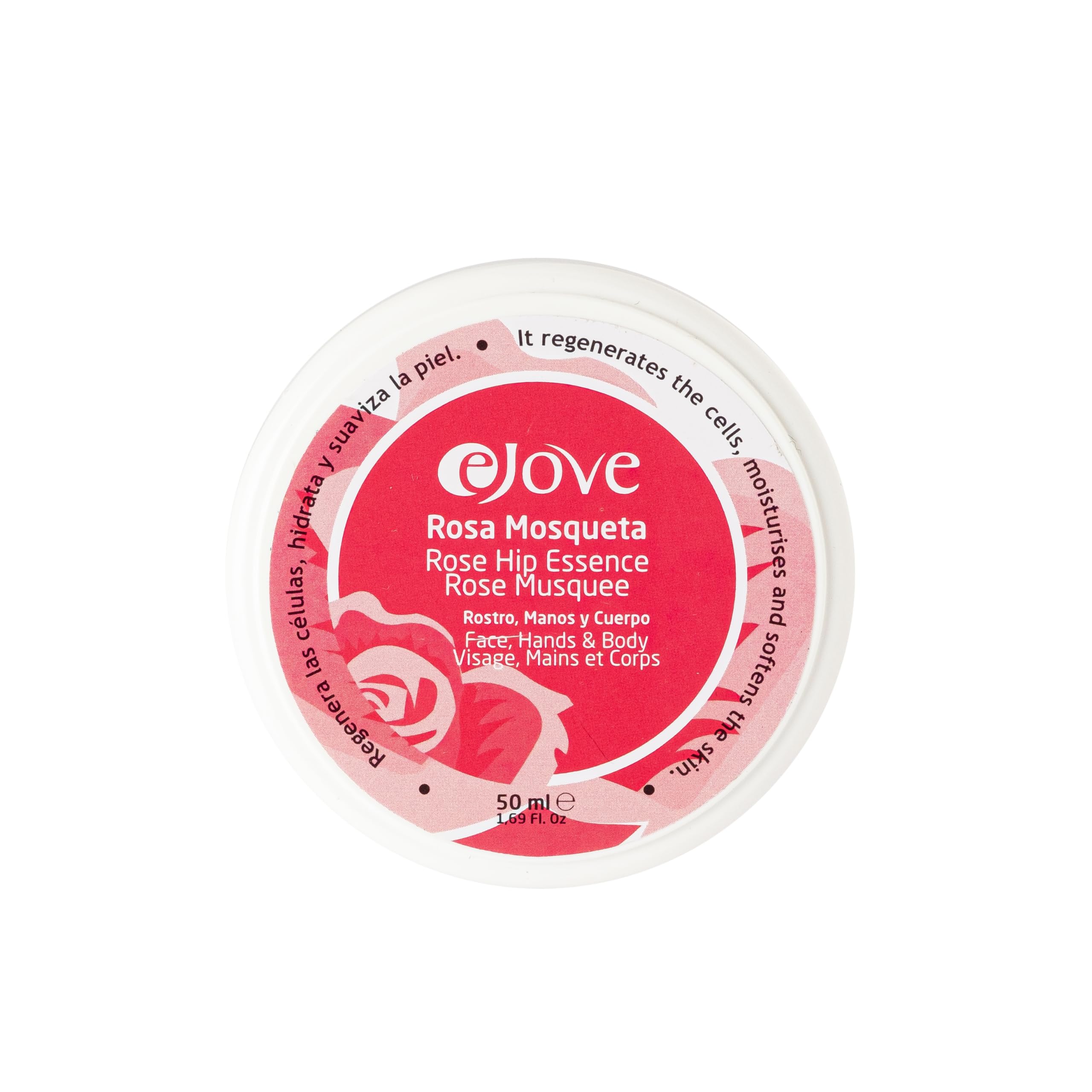 Ejove Cream Pink Carabiner, 50 ml Jar