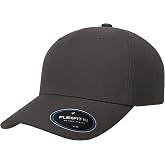 Flexfit Unisex Nu Baseball Cap, Dark Grey, Small-Medium