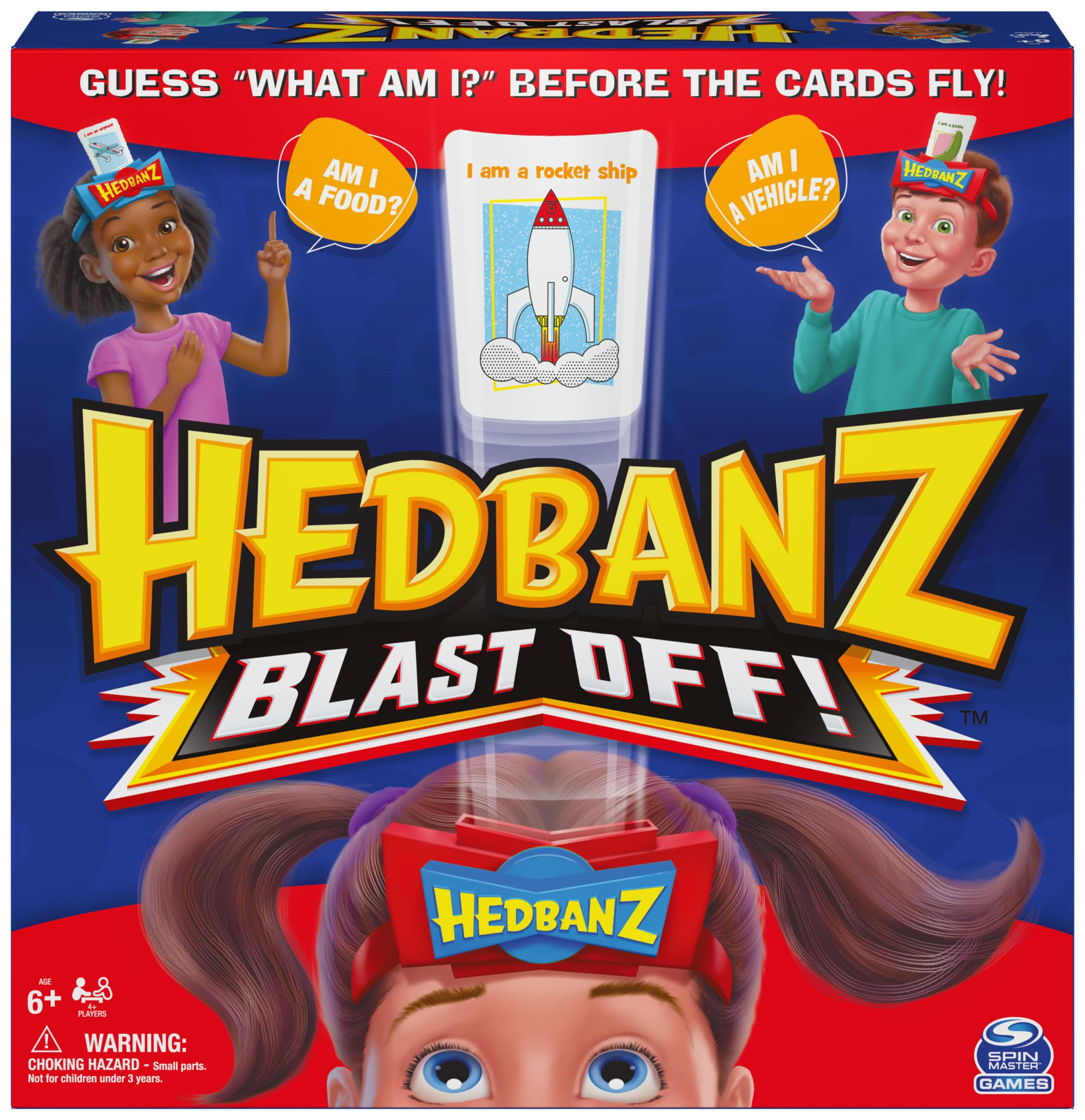 Hedbanz Blastoff Game for Families and Kids aged over 6