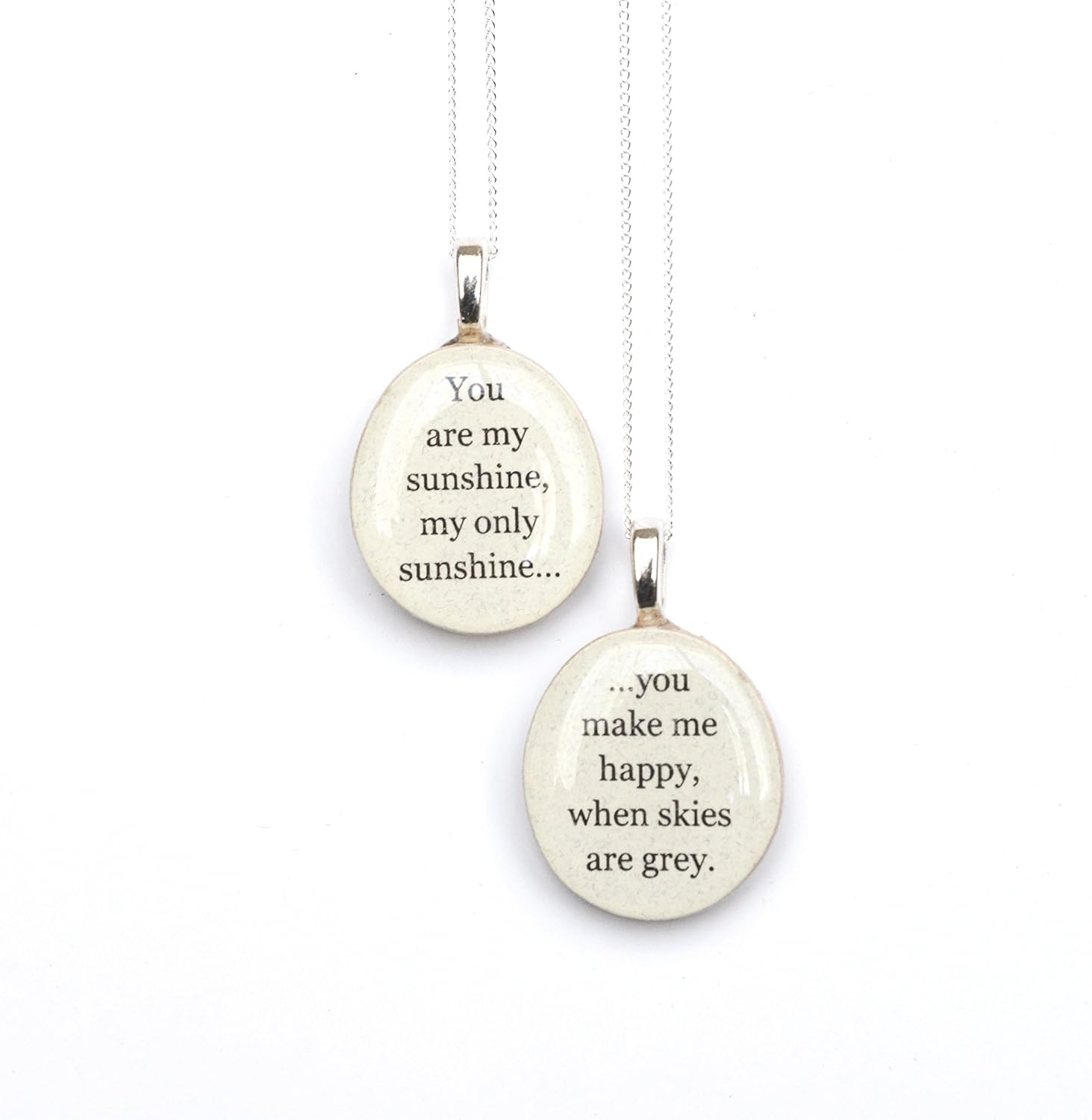 sunshine mother daughter necklace