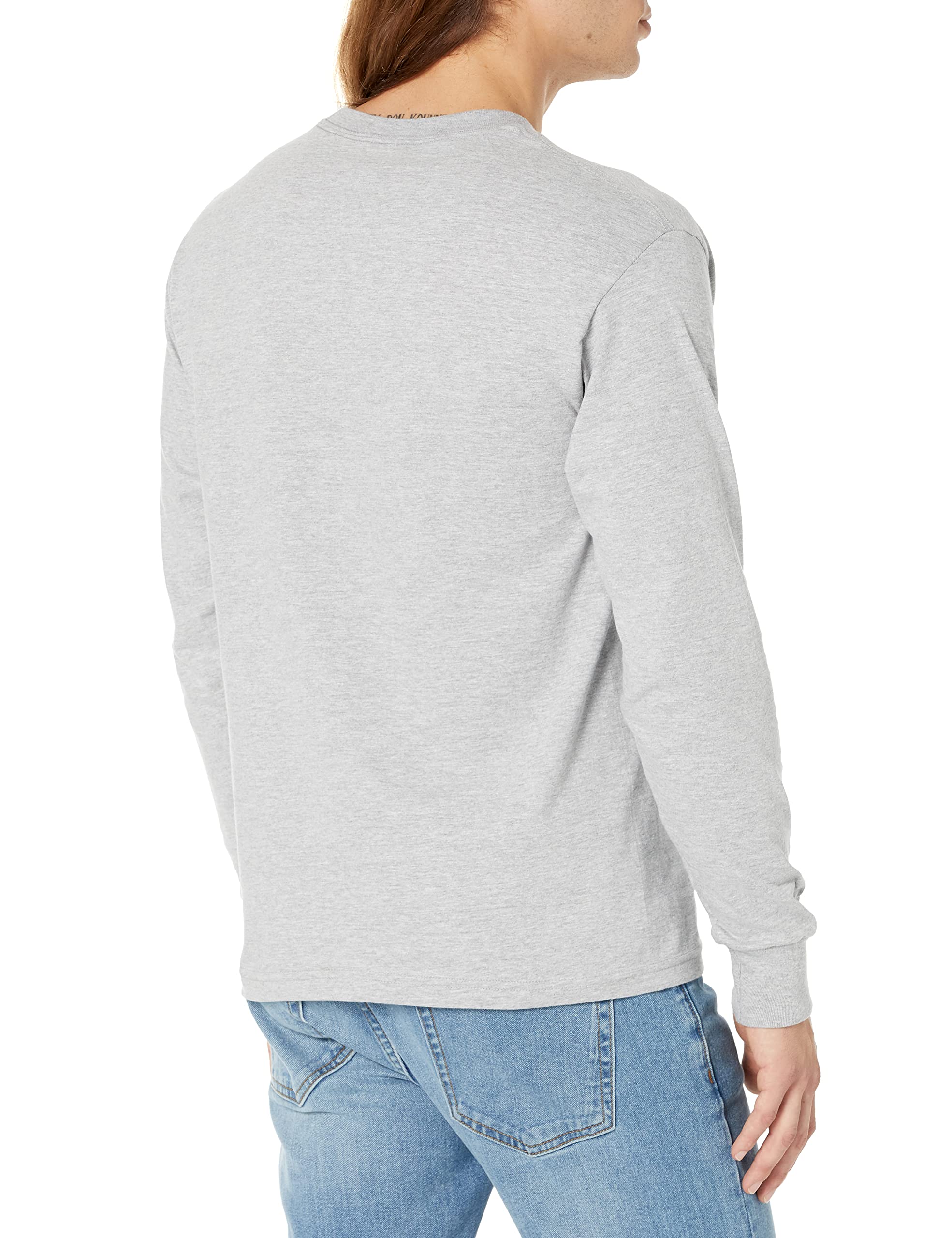 Hanes Men's Beefy Long Sleeve Shirt (1 and 2 Pack Choose SZ/color eBay