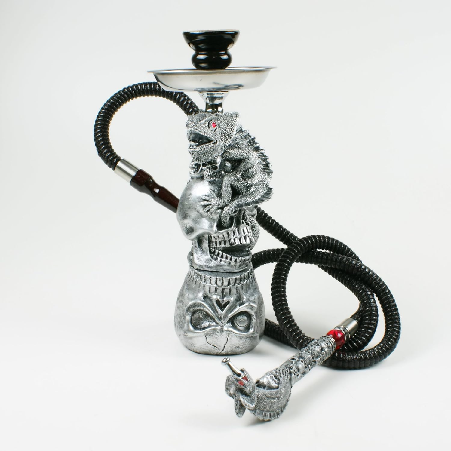 Amazon.com: Lizard & Skull Design Tobacco Hookah Pipe, Approx 14