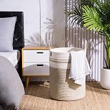 YOUDENOVA Cotton Rope Basket Large 58L 38x50cm Woven Storage Nursery Hamper view 9