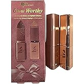 LYS Beauty Glow Worthy 2-Piece Mini Bronze & Highlight Stick Duo – Harmony + Brave – No Limits Cream Bronzer & Aim High Highlighter – 0.09 oz / 2.5 g Each