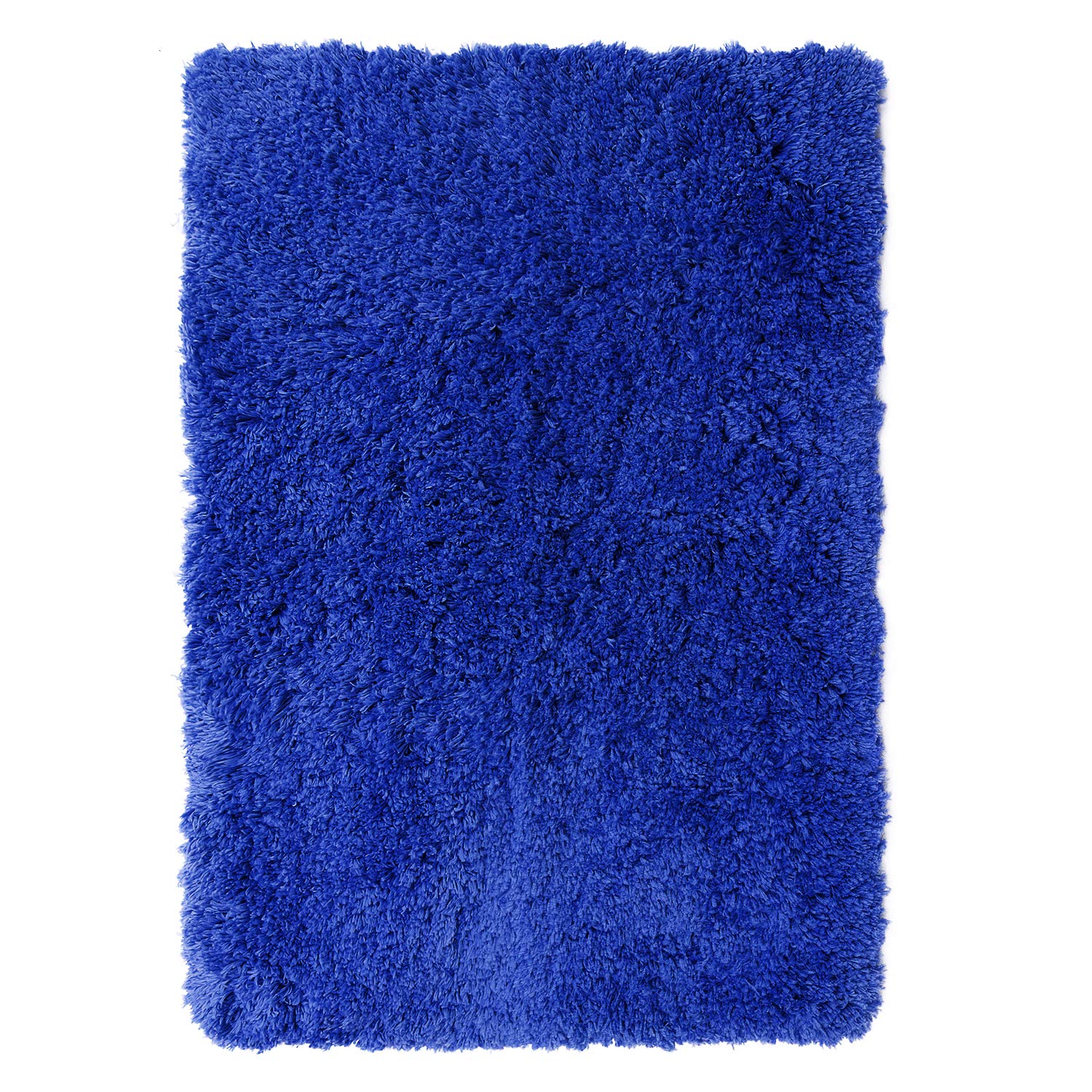 Clara Clark Bathroom Rugs, Ultra Soft Shaggy Bath Rugs - Bath Mats for Bathroom, Machine Wash, Non Slip Backing Rubber, 20 x 32 Inches, Blue Bathroom Rug Set