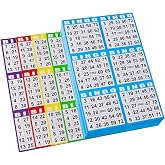 SEETOOOGAMES Bingo Paper Cards Bulk- 6 card-100 Books of 5 Sheets for Large Groups