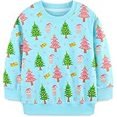 Bumeex 100% Cotton Toddler Girl's Cute Cartoon Long Sleeve Sweatshirt Clothes Clothing Outfits 2-7Y